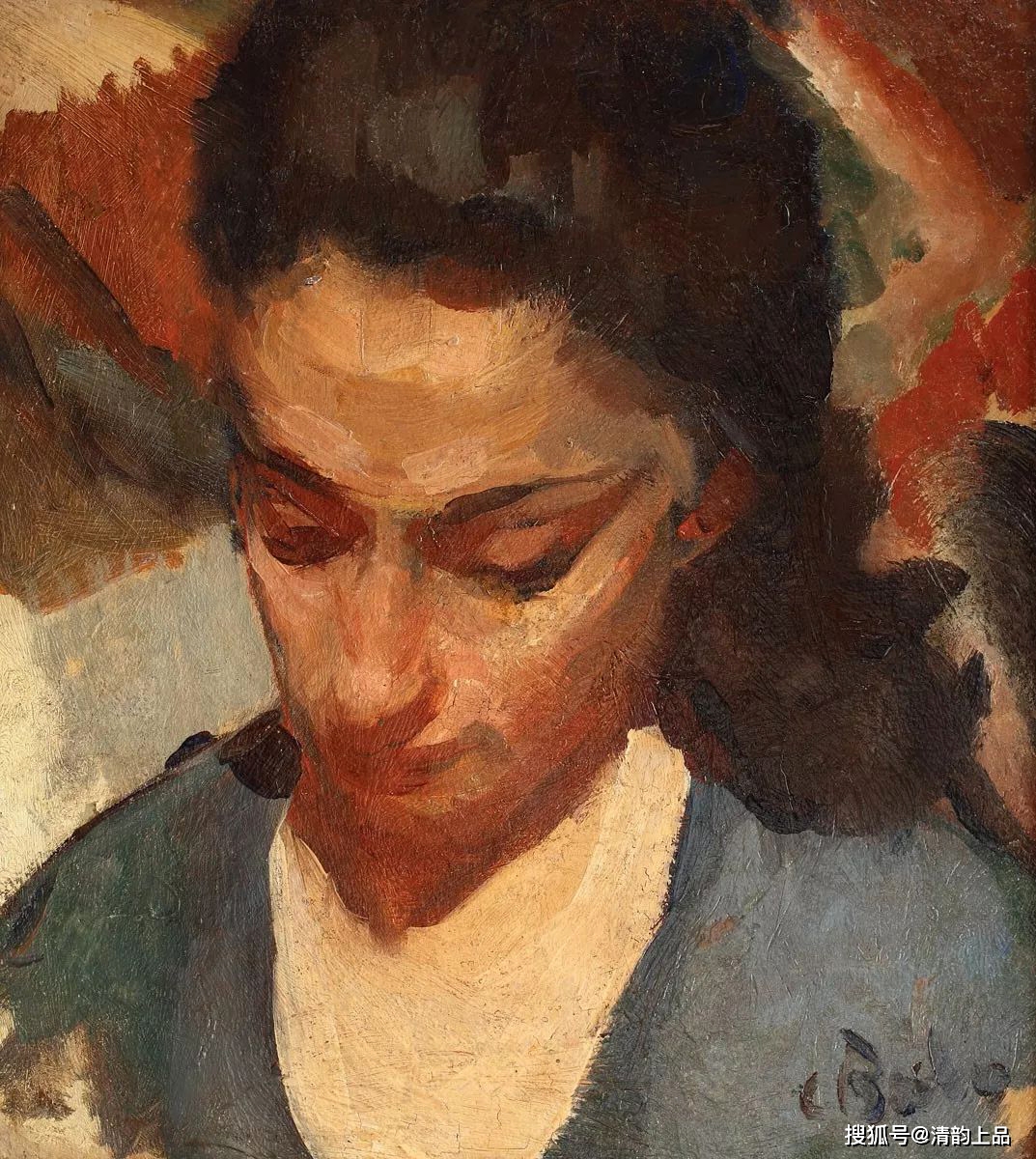 罗马尼亚油画大师柯尔内留巴巴油画作品欣赏