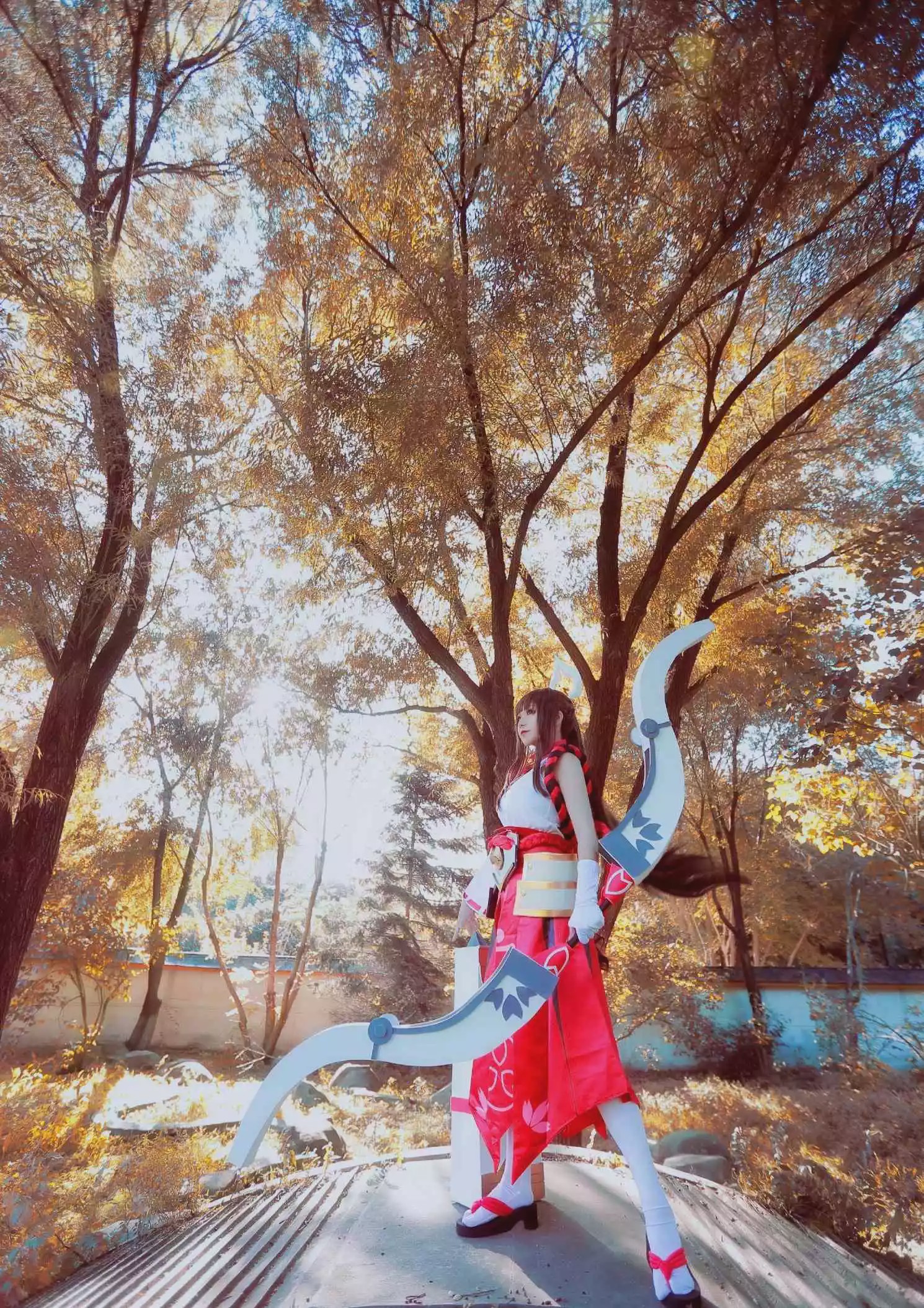 cosplay王者荣耀伽罗花椰菜18岁