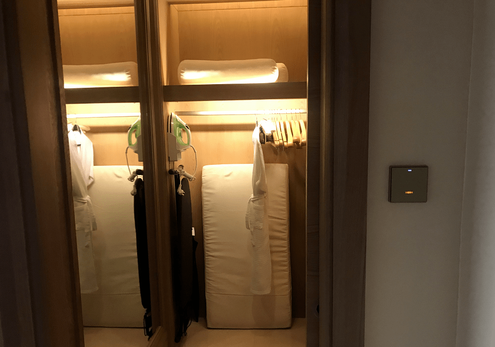 ▼酒店客房衣柜照明智能化控制