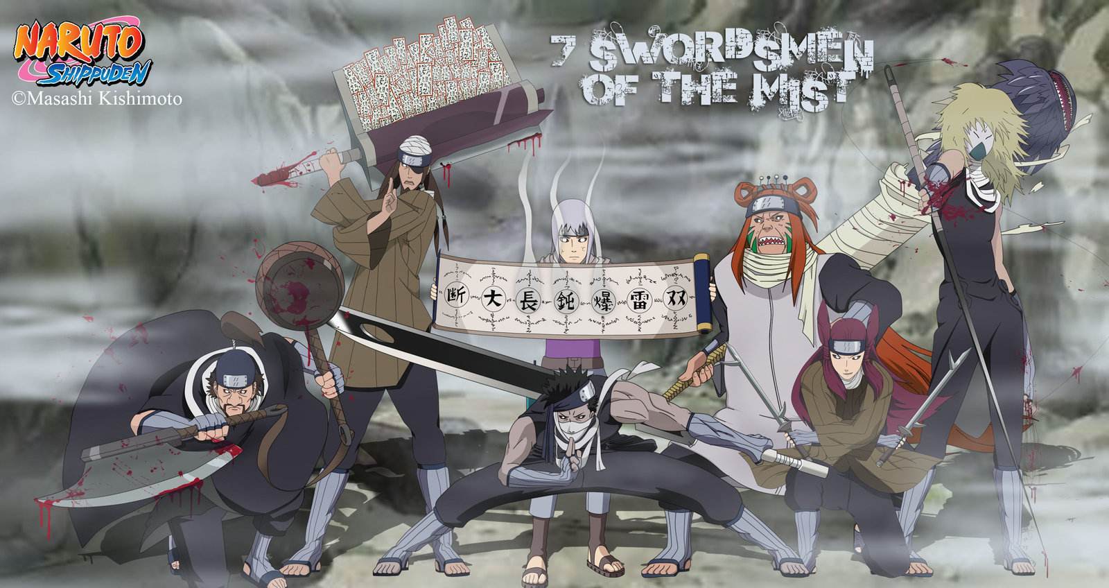 原创忍刀七人众vs三代雷影,谁能获得胜利?