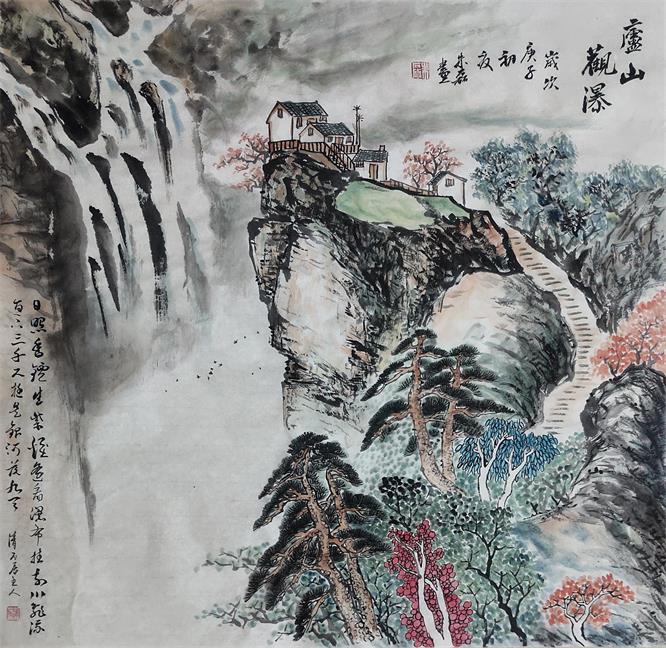 画家朱磊的作品欣赏