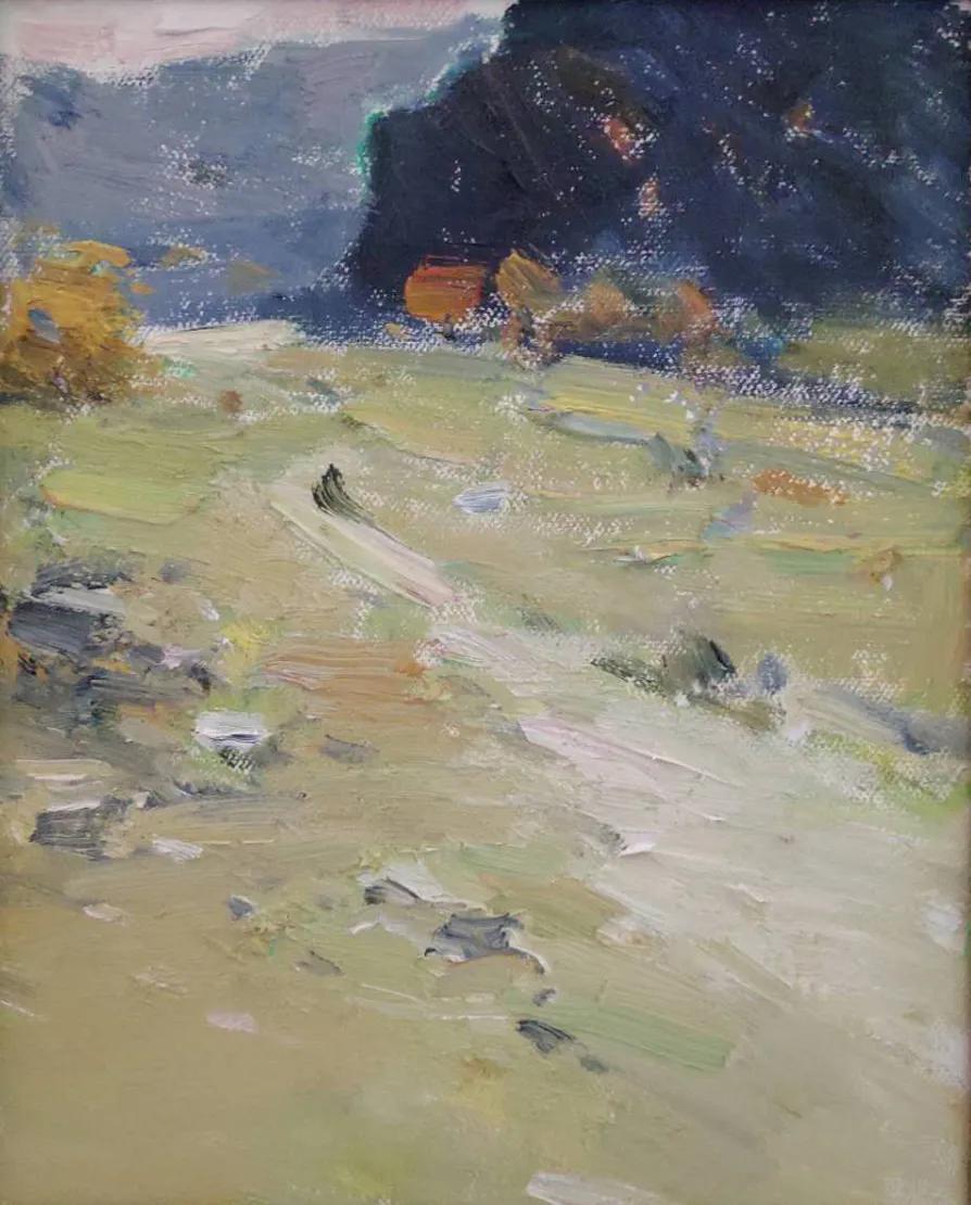 "大城小像——平安·美丽·北京风景小幅油画展"画家张立建作品