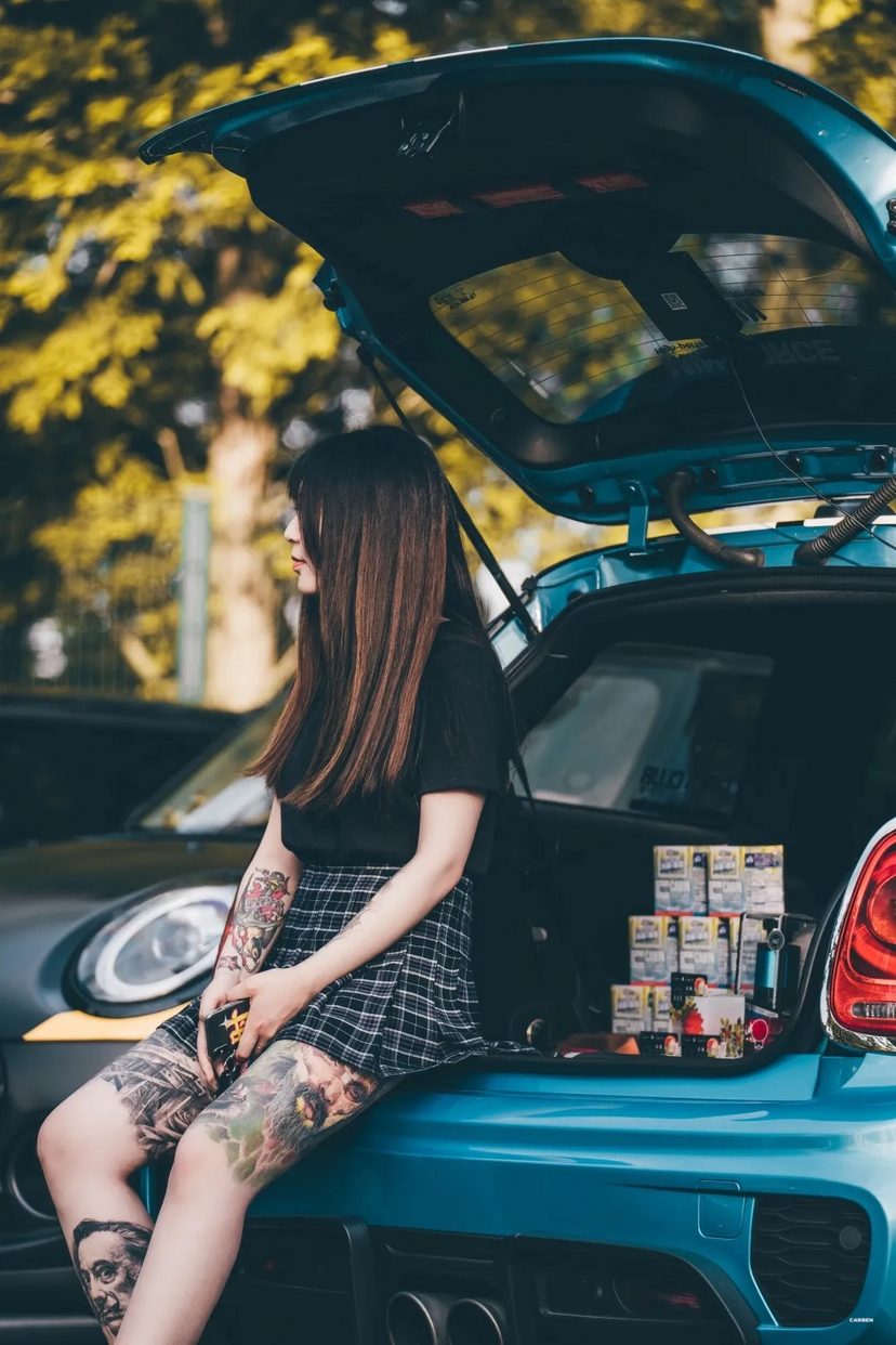 哪个车友会的小姐姐最多,肯定是mini车友会,所以团队里怎么会没有开