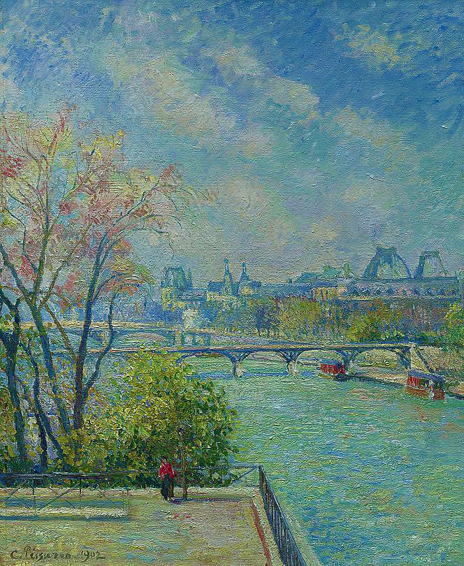 印象派画家卡米耶毕沙罗河流水域篇