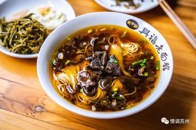 4点起床,驱车1小时,就为了常熟虞山兴福寺这碗蕈油头汤面!