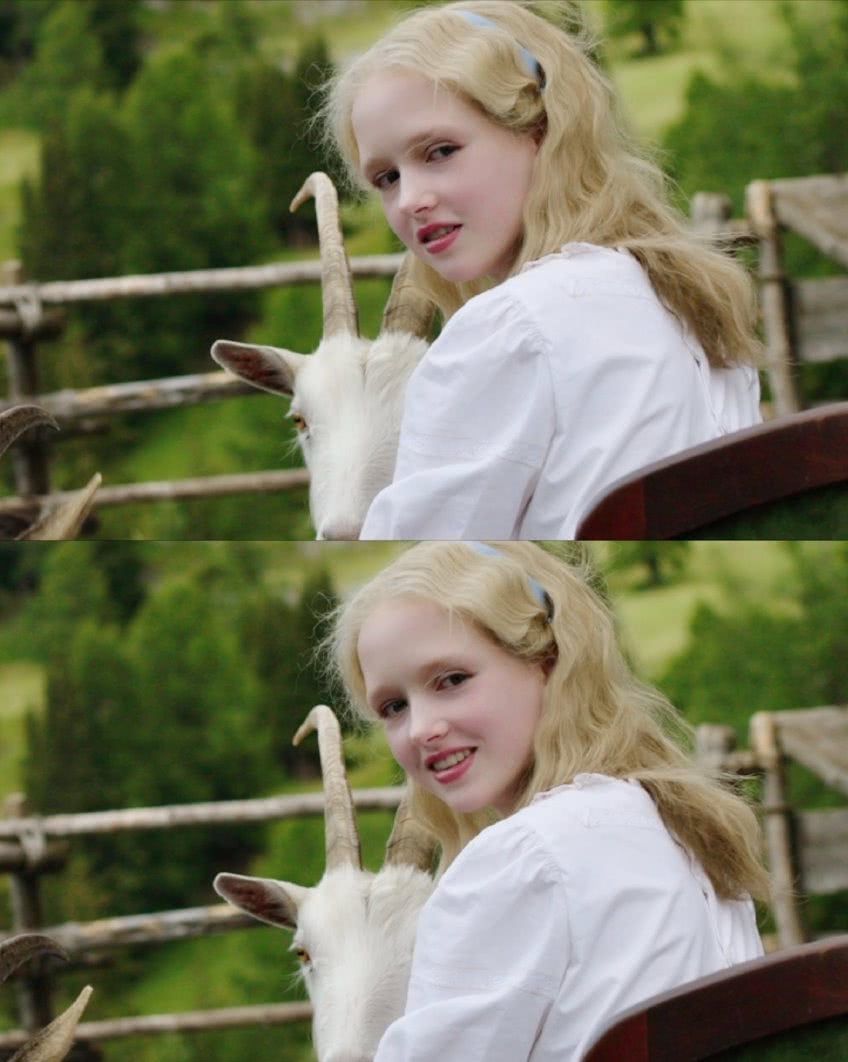 扮演富家女孩克拉拉的童星名叫伊莎贝尔·奥特曼,电影上映的时候,她才