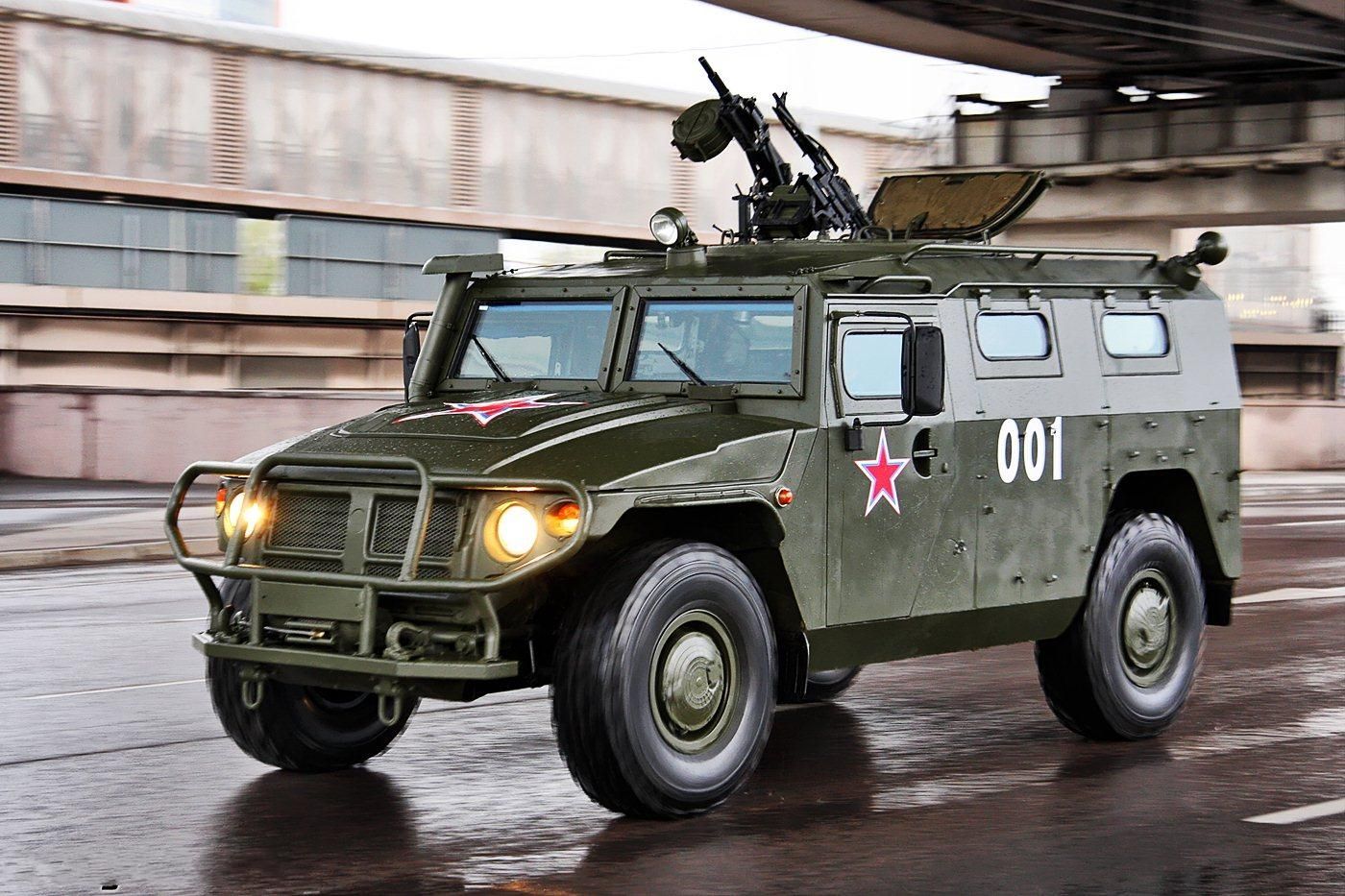 图注:俄罗斯装甲车