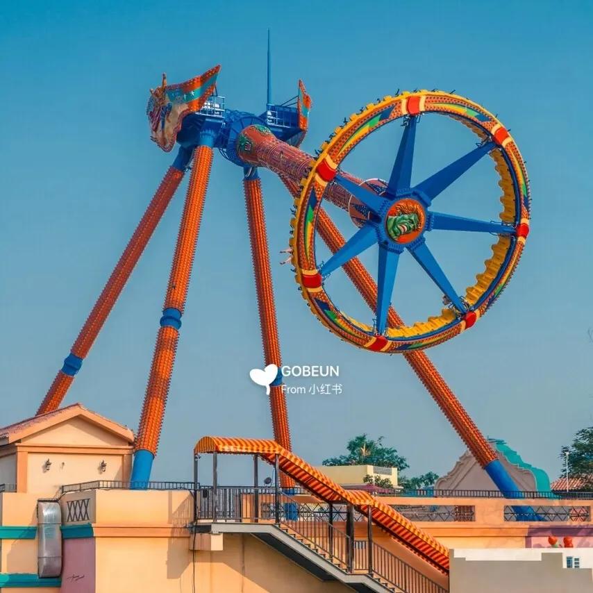 顺德华侨城欢乐海岸plus 小红书超火的 佛山周边的大型游乐场 商业街