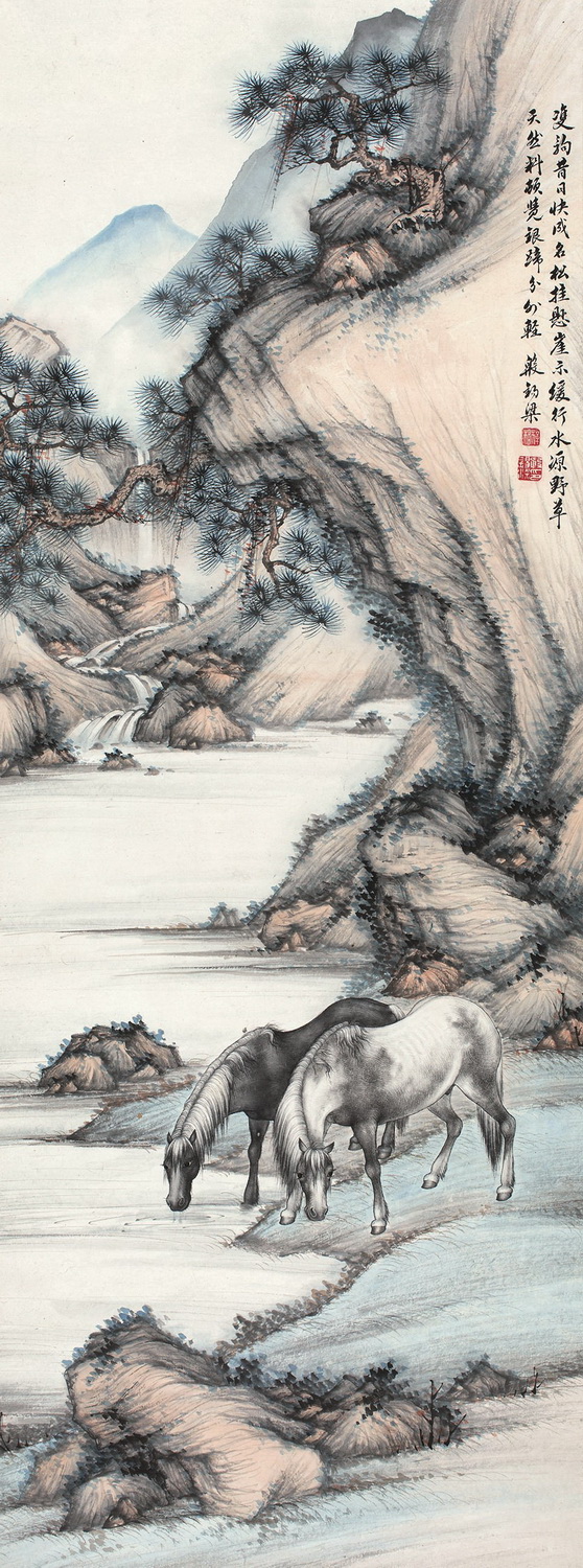 笔墨清雅,元气淋漓,远追唐宋——海上名家殷梓湘