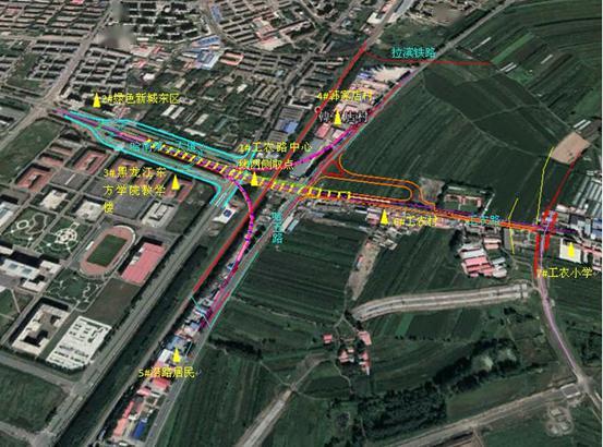 哈南第二大道跨哈五路和拉滨铁路立交桥工程已由上级部门准建