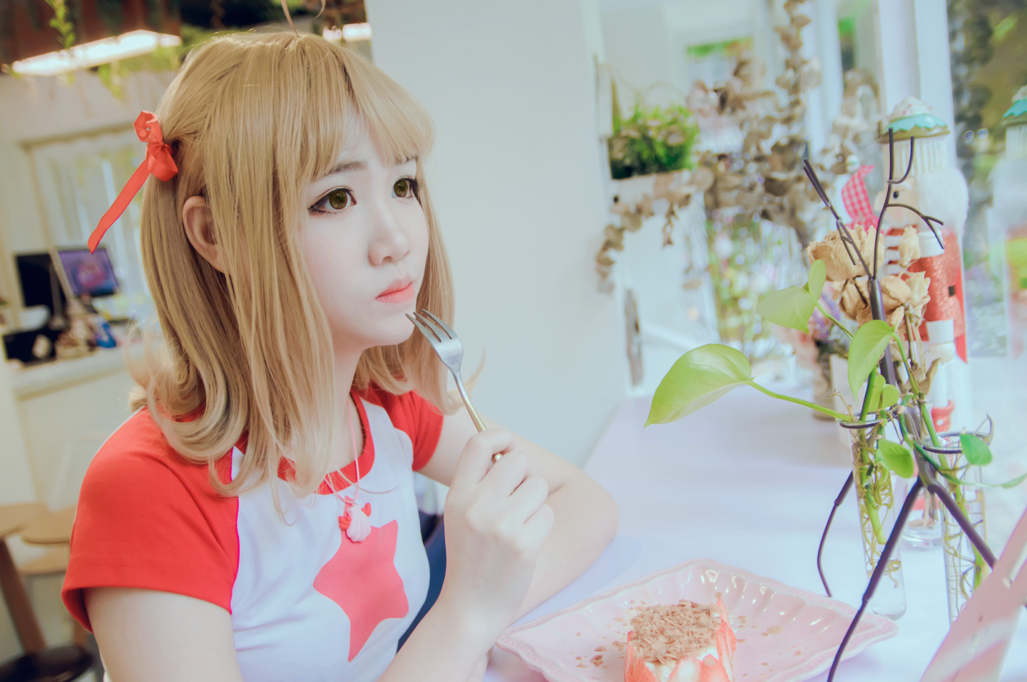 每日图鉴大赏,《人鱼的旋律》七海露亚私服cos,人鱼公主太美了