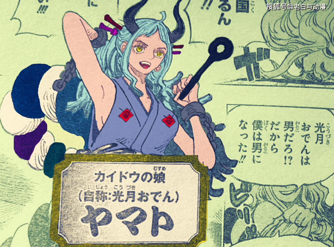 原创海贼王:大和是美女还帮路飞对付凯多,看来第十人是大和了