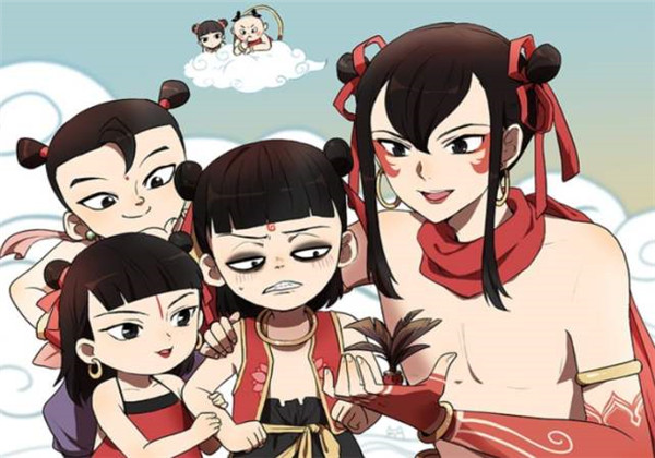 原创同样是哪吒动画版搞怪漫画版清秀唯独电影版丑到没朋友