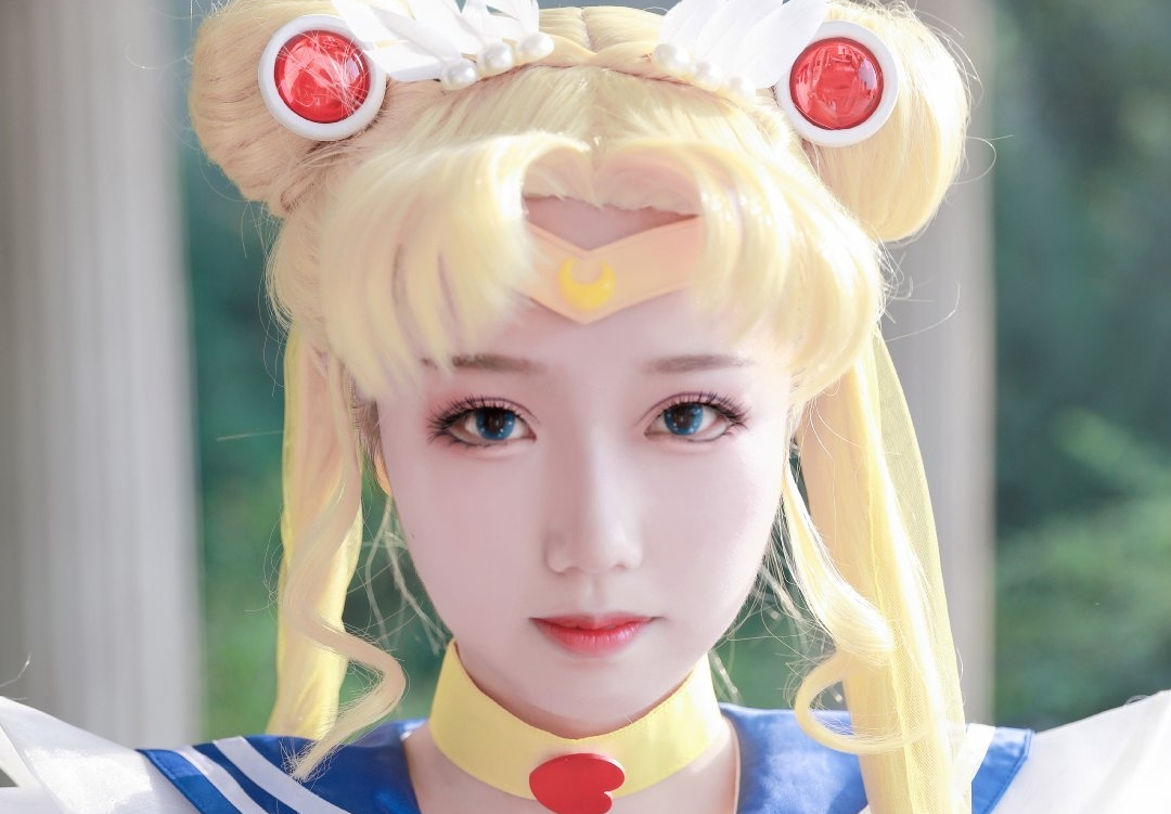 美少女战士月野兔神级还原,代表月亮消灭你们!