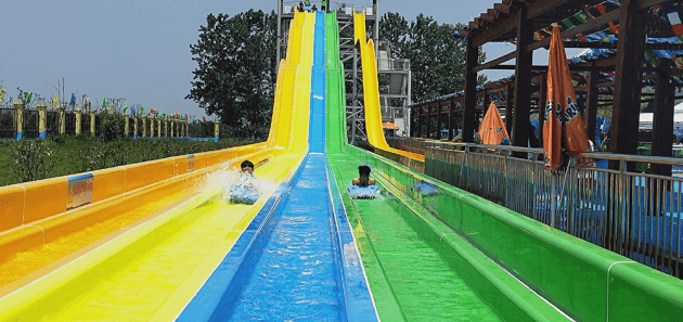 炎炎夏日快来网红打卡点洞庭湖水上乐园
