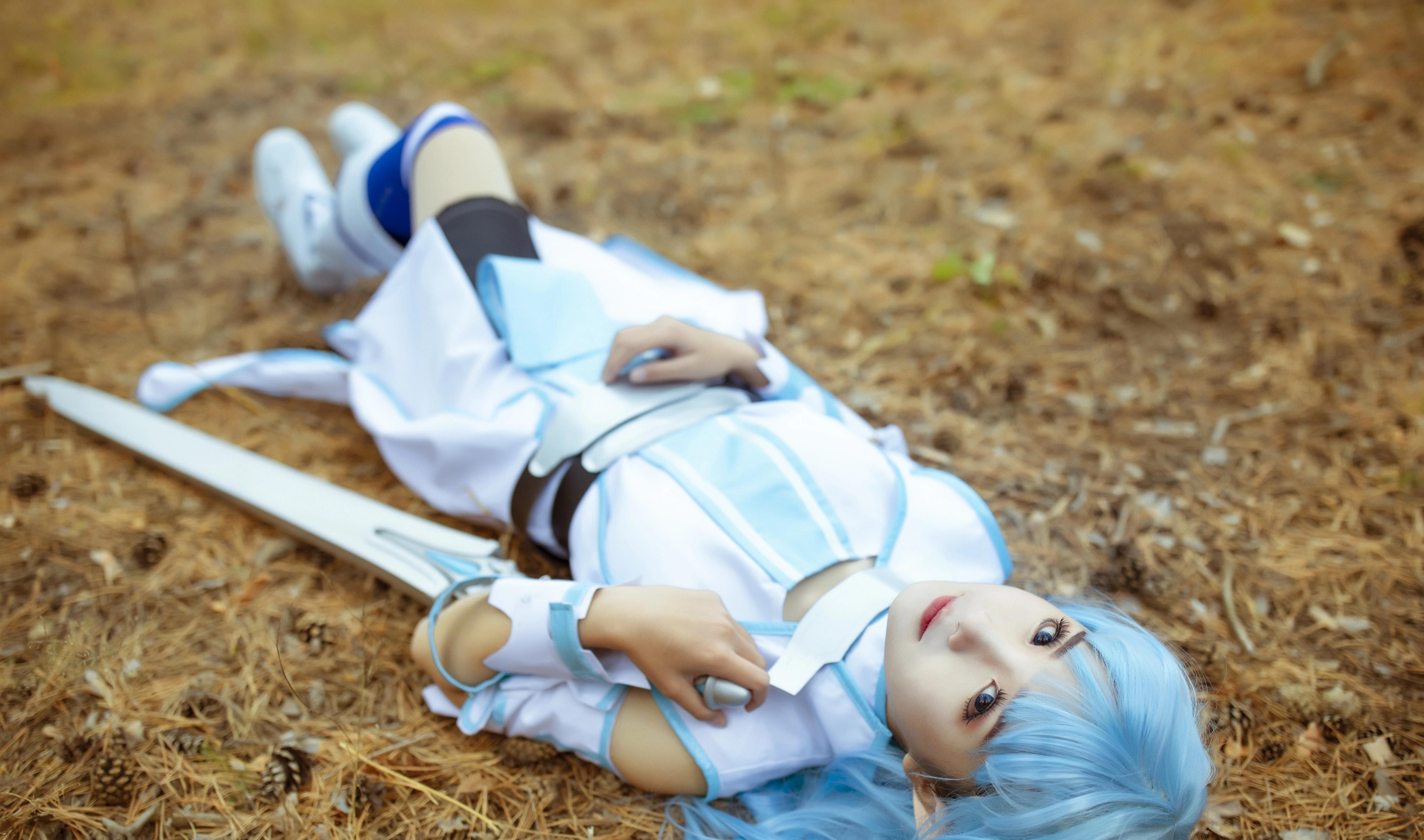 cosplay:《刀剑神域》亚丝娜@樱玖