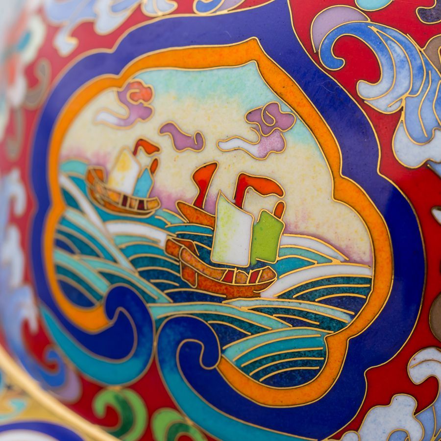 张同禄景泰蓝大国雄风