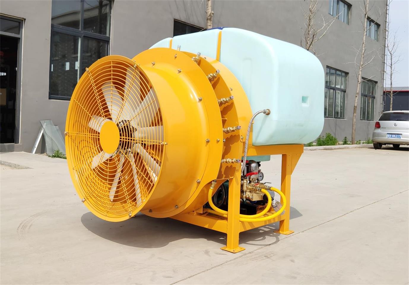 果园风送式喷雾机的结构及使用知识