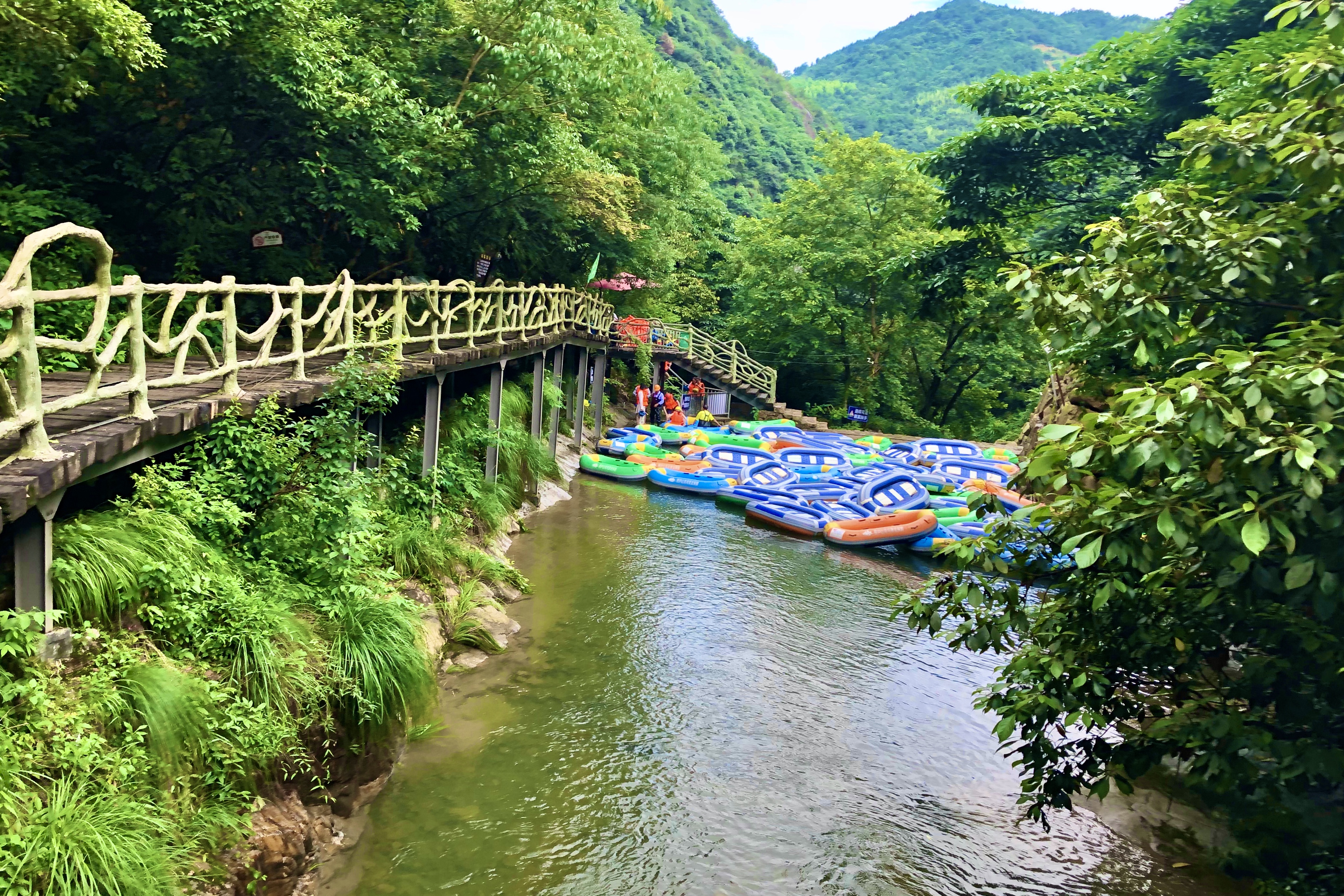 桐庐山湾湾激流探险,欢乐一夏!