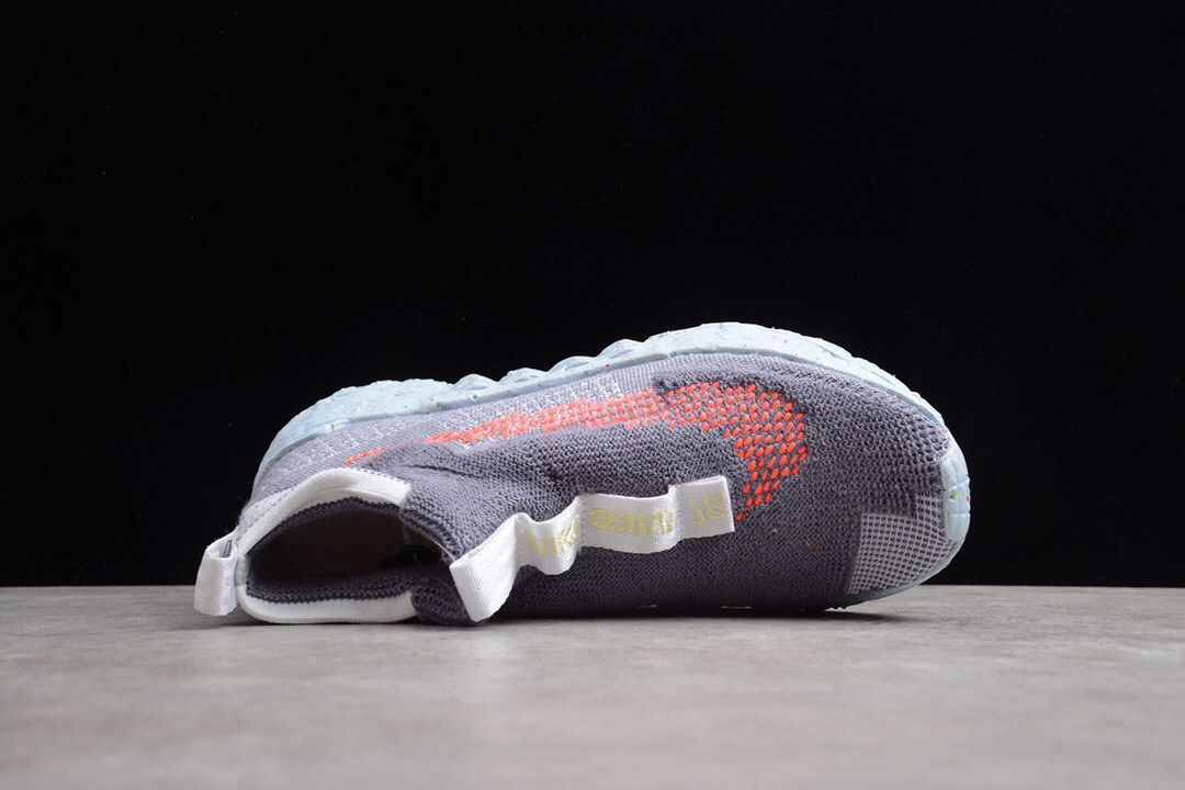 耐克nikespacehippie马拉松环保回收灰红跑鞋cq2988001