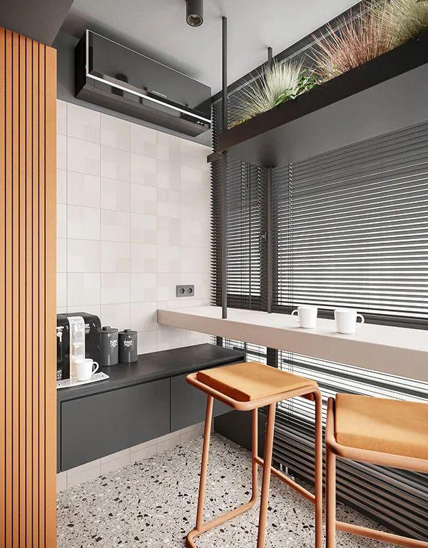 70㎡ 小户型,把阳台改成吧台,这波设计操作我给满分