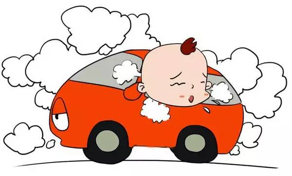 可孩子晕车特别厉害,一坐车就难受得不