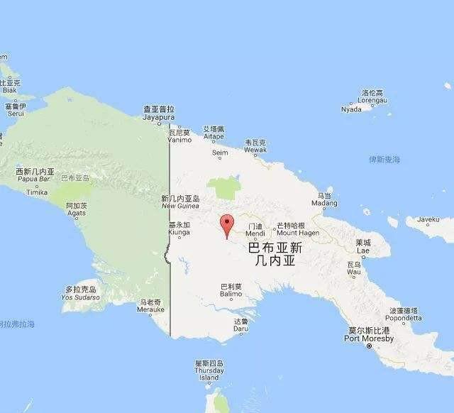 新几内亚岛,又称伊里安岛,是太平洋第一大岛屿和世界第二大岛,总面积