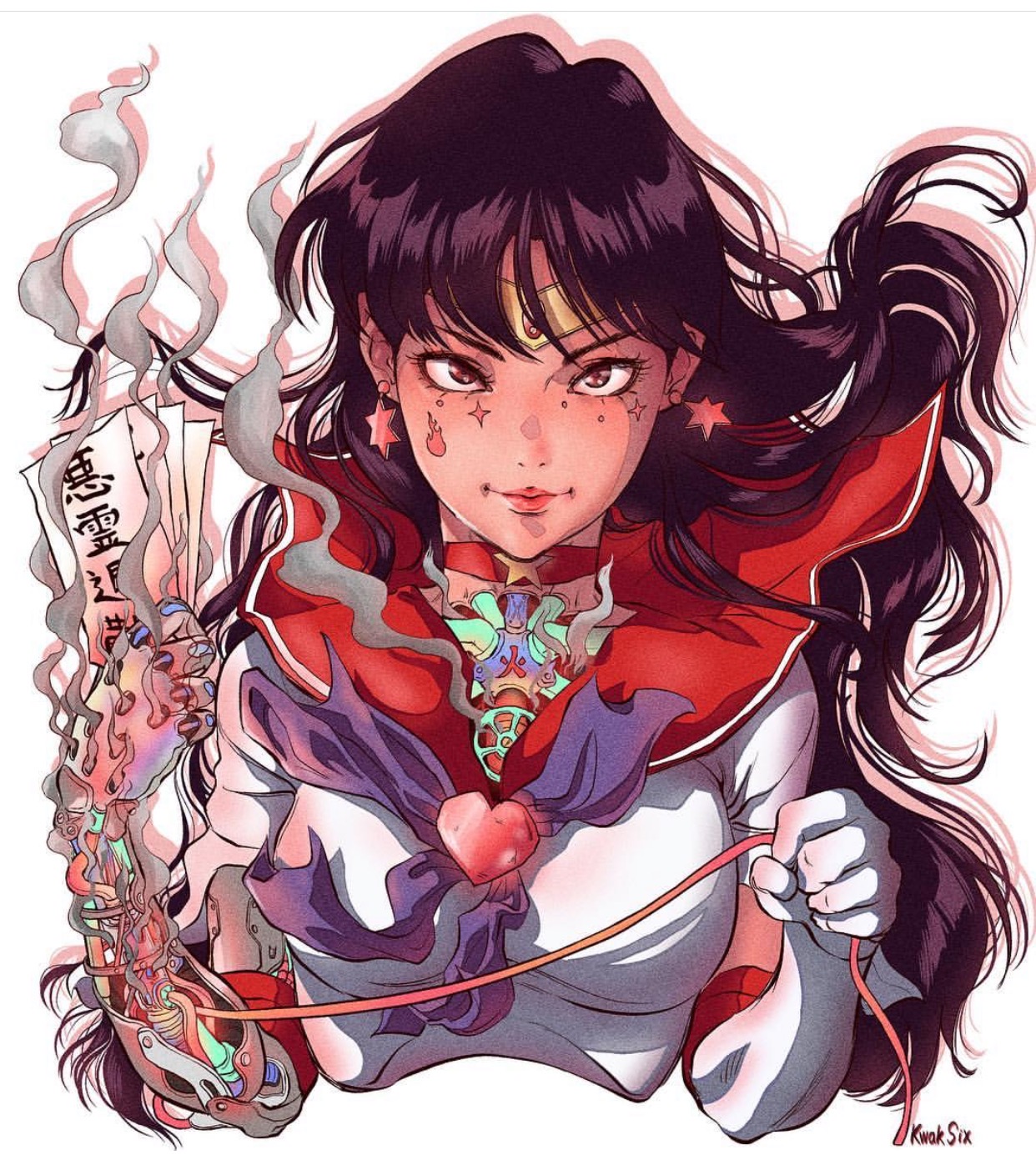 美少女战士变身机器人战斗力直线上升但样子不再有少女感