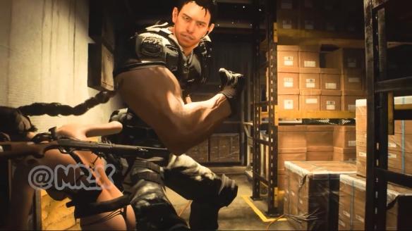 黑色比基尼爱丽丝生化危机3爱丽丝性感mod