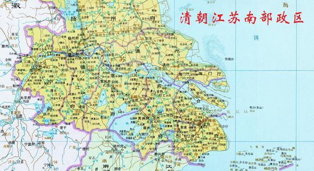 明朝江苏地图高清版图片