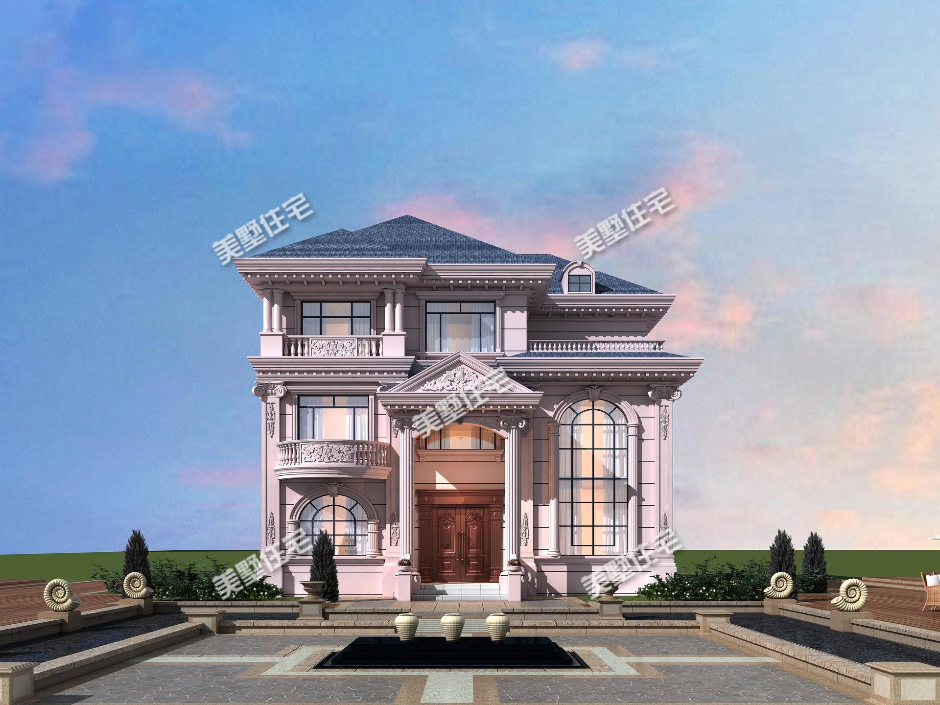 江西抚州建的三层别墅,13×12米,真正值得建的好房子