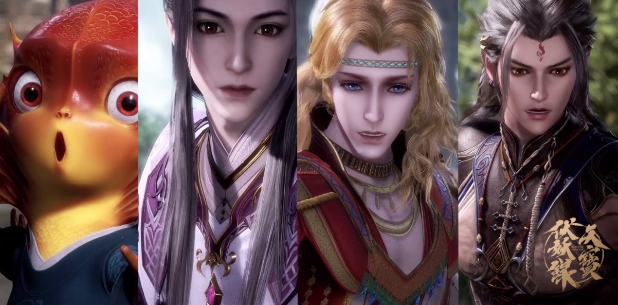 原创天宝伏妖录第三话更新,又出现三个美男,主线剧情正式开启