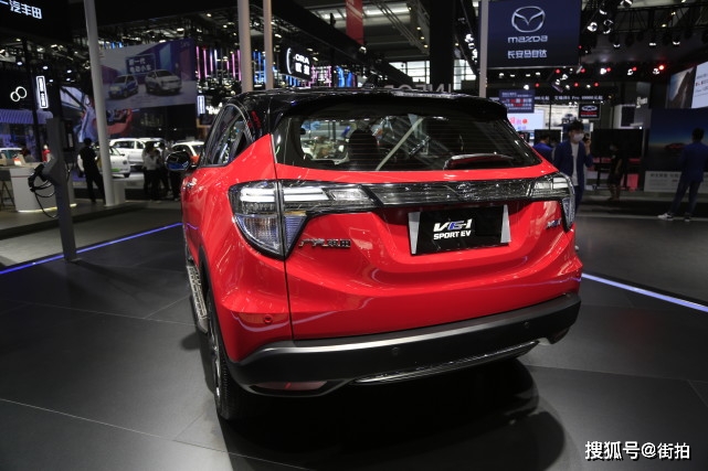 广汽本田首款纯电动suv理念ve1粤港澳大湾区车展实拍