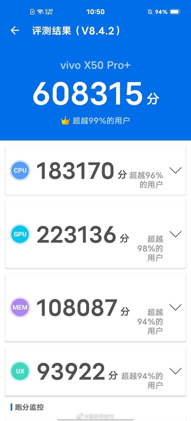 vivox50跑分安兔兔图片