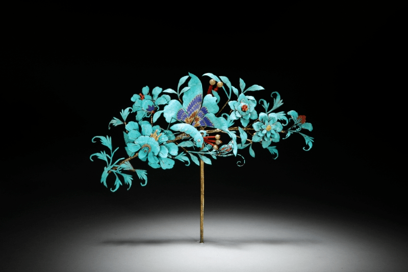 点翠花蝶纹头花61清同时,在国家专利局的专利检索库中,清华大学研究