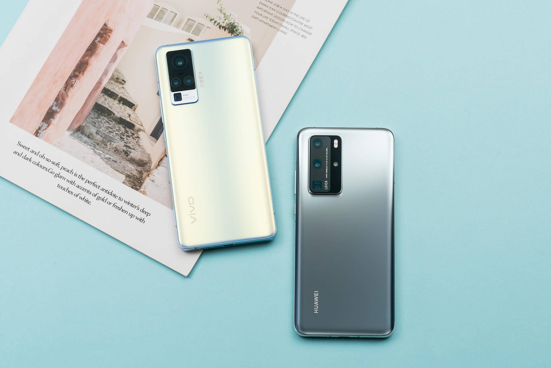 来啊拍照啊vivox50pro强势对拼华为p40pro