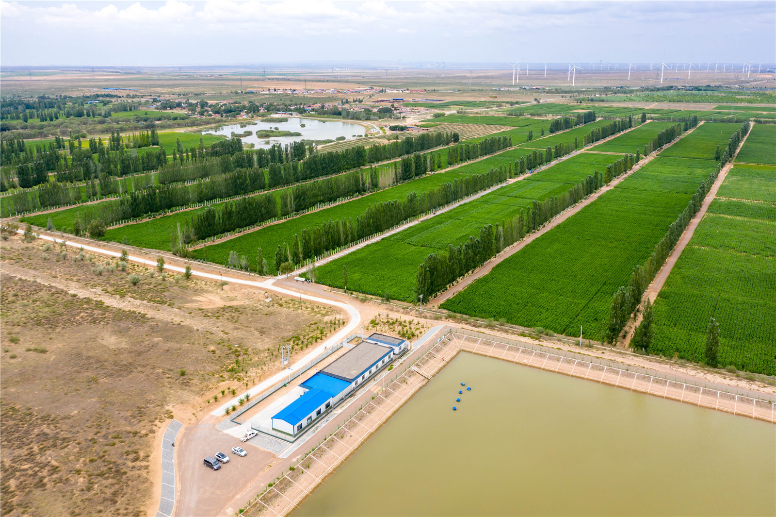 【黄河两岸是我家】高清大图:瞰盐环定扬黄工程引水上山惠泽老区