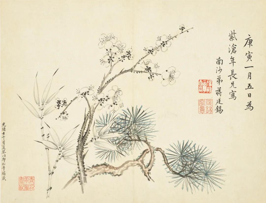 董其昌,奚冈等名家部分精品观赏_书画