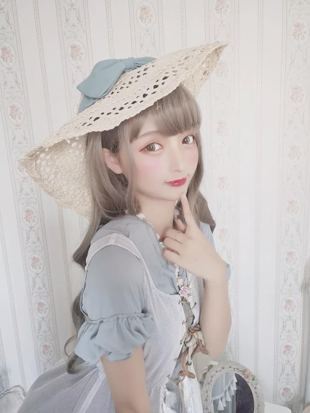 lolita我戴的帽子好看吗