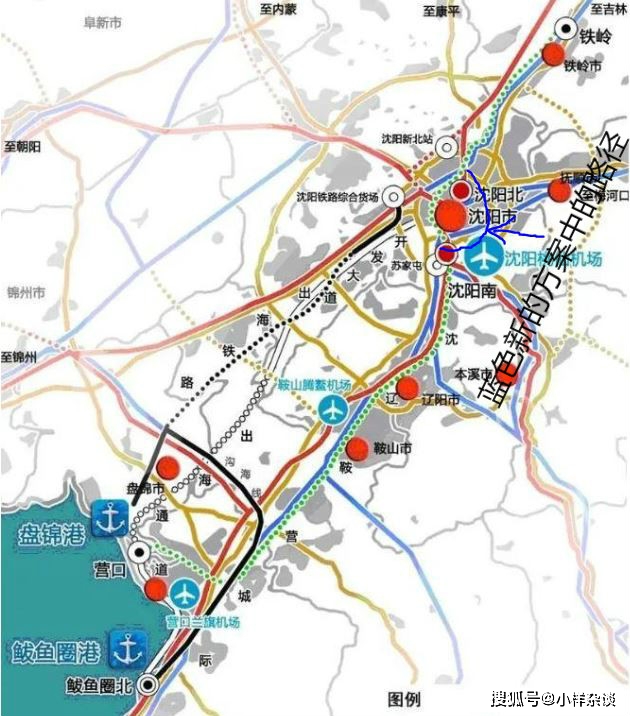 不知道從瀋陽西側通過改到東三環通過到底是為了沈撫新區的發展還是