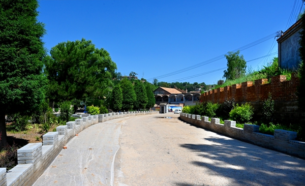 建设美丽乡村 盂县洪庄村"破茧成蝶"