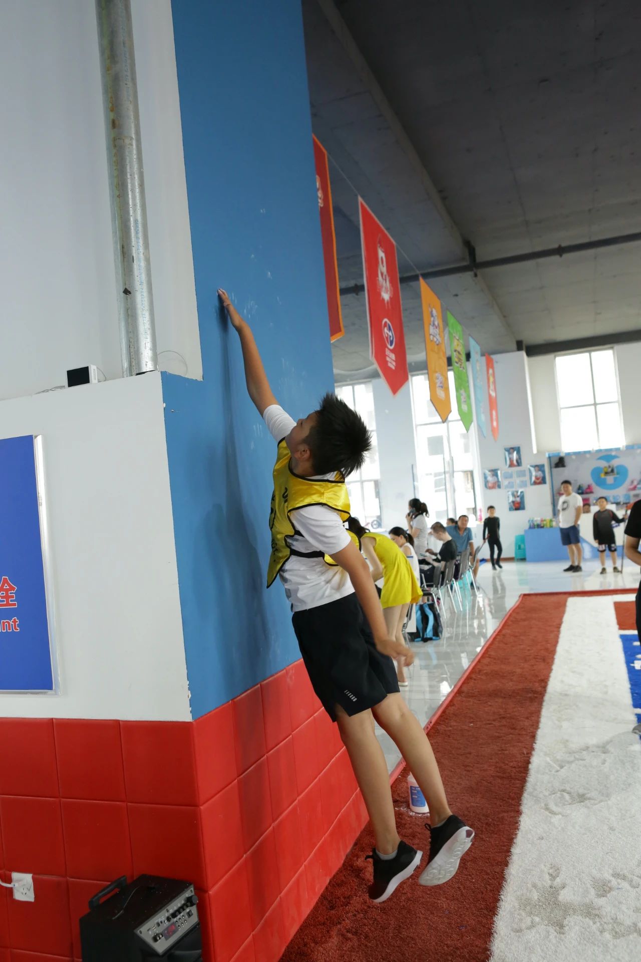 摸高测试精彩瞬间