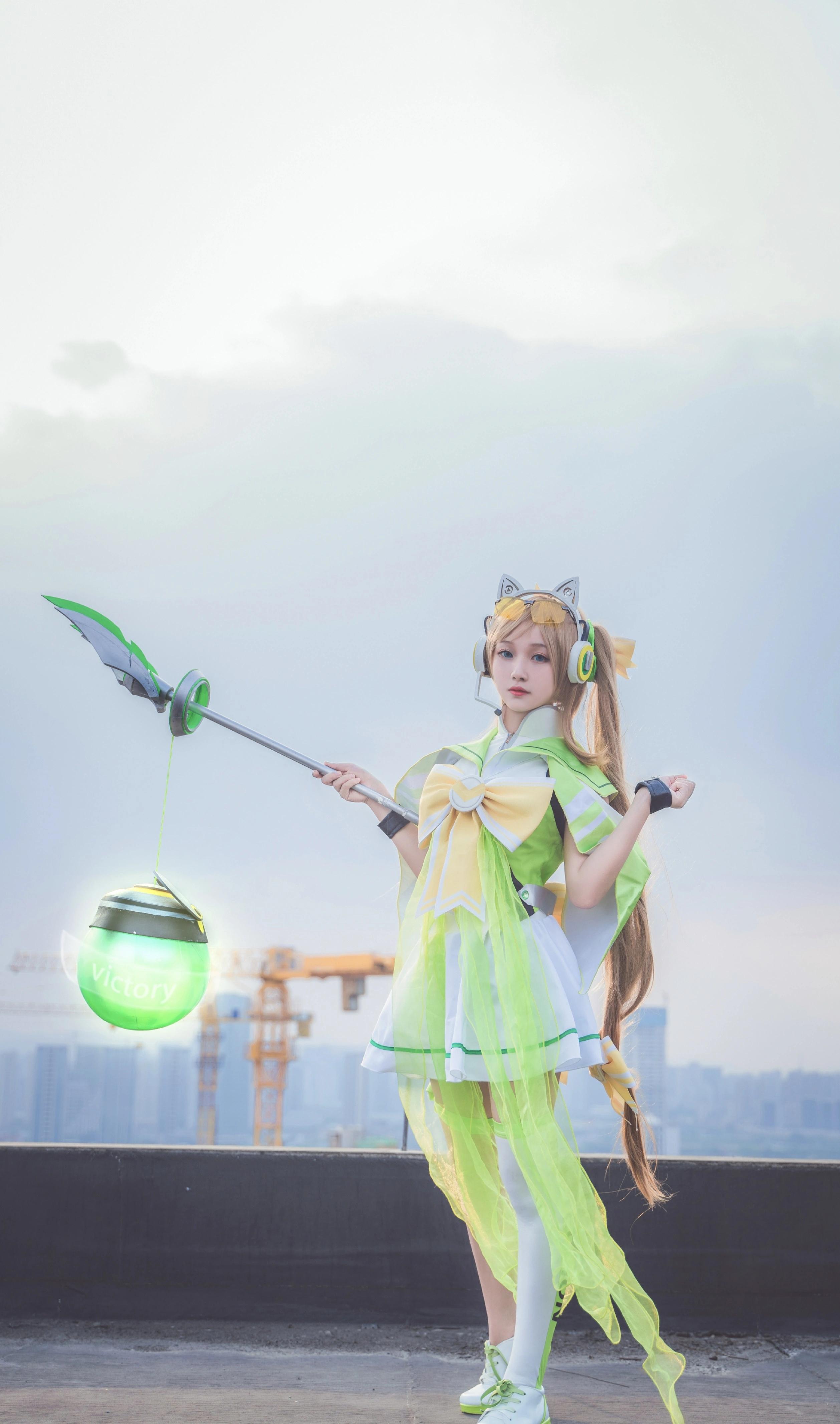 cosplay:《王者荣耀》大乔@一只沈南临