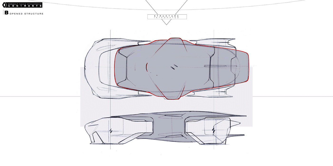雷诺外观设计师minsub han作品/长城欧拉"es11"设计手稿首曝(海耀设计