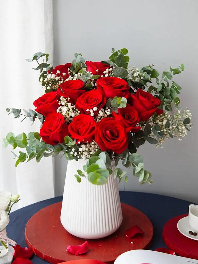 高甜预警 | 多款玫瑰花束为爱而来,七夕必备