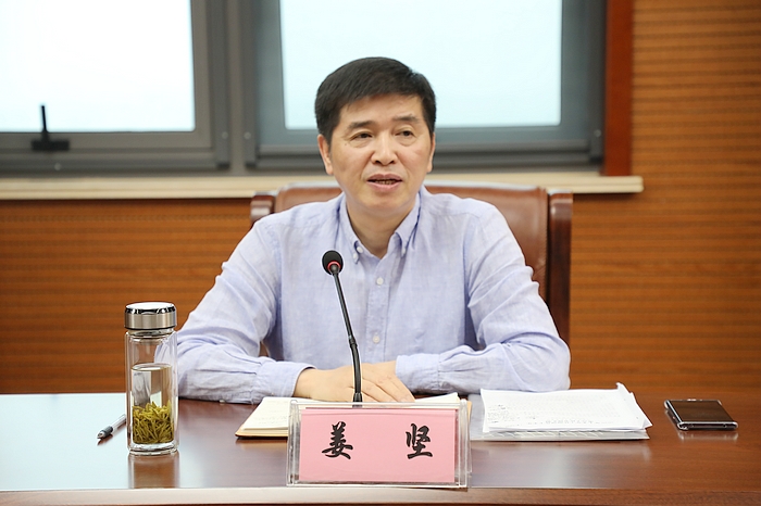 姜坚副局长来江苏安全技术职业学院检查指导工作