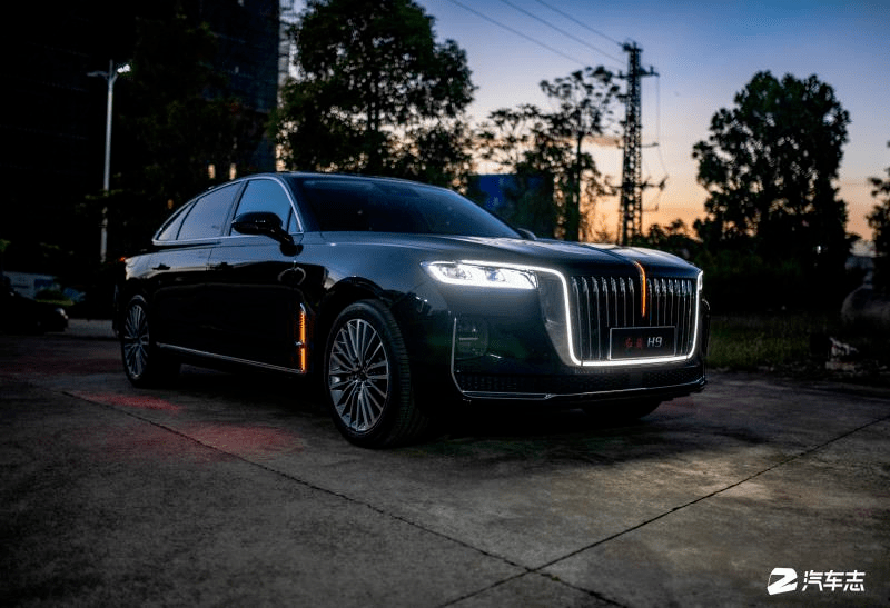 红旗h9到店实拍赢就赢在比奔驰宝马行政