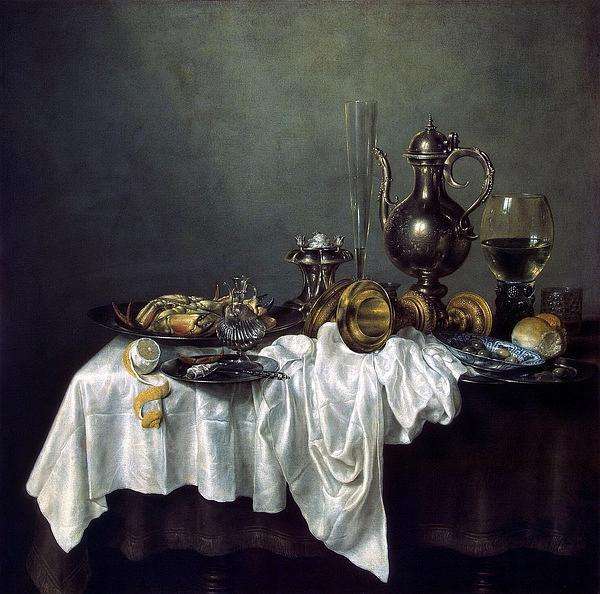 原创艺术有见di 丨再大的艺术腕儿,桌布也要画出折痕