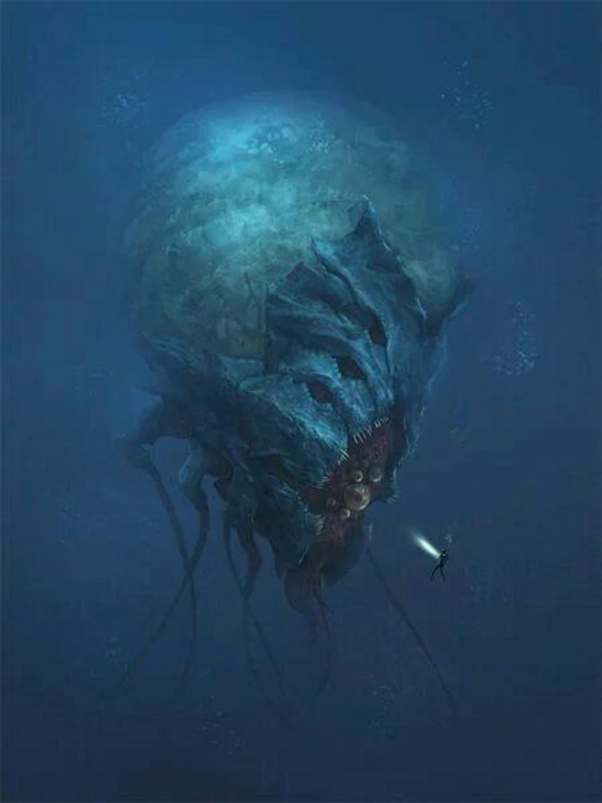 深海恐惧症吓人图片