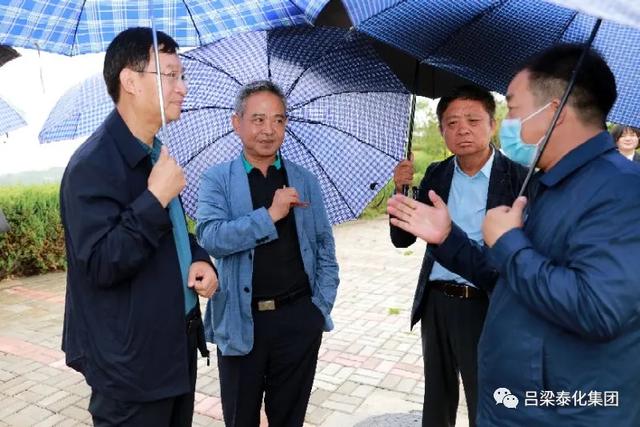 国家林草局驻北京专员苏祖云一行视察离石森林公园_规划